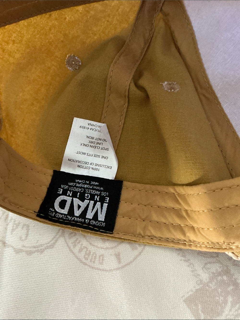 MAD Engine Rope-Detail Western Patch Hat - Picture 5 of 7